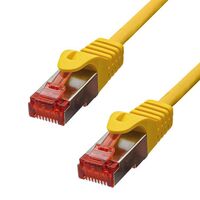 CAT6 F/UTP CU LSZH Ethernet Cable Yellow 5m Hálózati kábelek