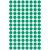 Markierungspunkte, Ø8mm, 416 Stück, grün AVERY ZWECKFORM 3012
