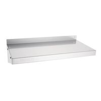 Vogue Stainless Steel Kitchen Shelf 1500mm Pots Pans Containers Storage Shelves