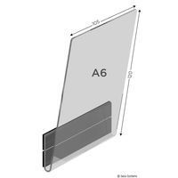 Lot de 2 LEANFLASH PLANNING A6 magnétique