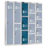 Probe personal protective equipment lockers - PPE - 3 door