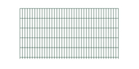 Doppelstab-Gittermatte,verz.grün,BxH2000x1200mm,Draht-Ø6/5/6,Masche50x200mm