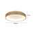 LED Deckenleuchte RINGLEDE Ø 38cm, 30W, 2700K, 2400lm, IP20, CRI>90, dimmbar, gold