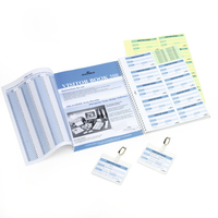 Visitor Book 300 Refill Pack 300 Perforated 90x60 mm Visitor Badge Inserts - 146