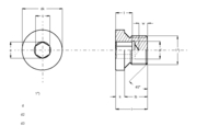 - din 908 plug cil bzk a4 r 1/8 LCSY