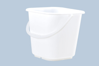 Industrial buckets 14 L, square
