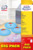 CD-Etiketten SuperSize, A4, Ø 117 mm, 40 Bogen/80 Etiketten, weiß
