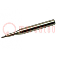 Tip; conical; 1.1mm; for soldering iron; ERSA-0260BD