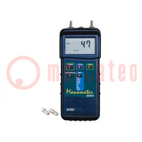 Manométer; 0,02÷29psi; LCD; (2000); 16mm; Mér.pontosság: ±2%