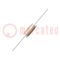 Inductor: wire; THT; 15uH; 4A; 0.06Ω; Ø9x26mm; ±20%; Leads: axial