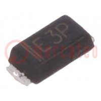 Diode: Schottky rectifying; SMD; 30V; 2A; microSMA; reel,tape