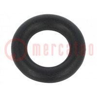 O-ring gasket; NBR rubber; Thk: 3.5mm; Øint: 9mm; black; -30÷100°C