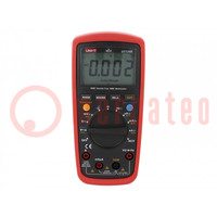 Multimetro digitale; LCD; (3999); True RMS; 10÷10MHz; Test: diodi