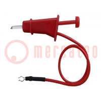 Ground/earth cable; red