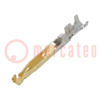 Contact; female; gold-plated; 30AWG÷26AWG; HR30; crimped; 2A