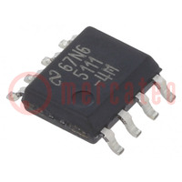 IC: driver; low-side,MOSFET gate driver; SO8; -5÷3A; Ch: 2