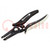 Stripping tool; Øcable: 0.8÷2.6mm; 10AWG÷20AWG; Wire: round; ESD