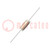 Inductor: wire; THT; 100uH; 2.5A; 0.18Ω; Ø11x26mm; ±20%; Leads: axial