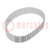 Timing belt; T5; W: 12mm; H: 2.2mm; Lw: 245mm; Tooth height: 1.2mm