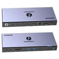 Cablenet 40-4250 laptop dock/port replicator Wired Thunderbolt 4 Black, Blue