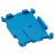 Klappdeckel für Schwerlast-Transportkästen, 1 VE = 4 Stück, 60,0 x 40,0 cm Version: 02 - blau