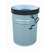 Abfallbehälter TKG selbstlöschend FIRE EX, Wandhalterung, Stahlblech mitbesch. Aluminumdeckel, 16 l, Version: 5 - neusilber