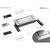 Anwendungsbild zu EVOline BackFlip, 2 prese Schuko, 1 USB-Charger, acciaio inox