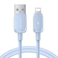 JOYROOM COLOR SERIES USB-A - LIGHTNING CABLE 2.4A, 1.2M - BLUE S-AL012A14-1M-BL