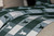 Bettbezug Villach; 155x220 cm (BxL); dunkelgrün/weiß