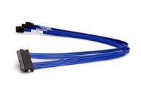 Supermicro CBL-0103L SATA Expander Cable SATA-Kabel 0,5 m Blau