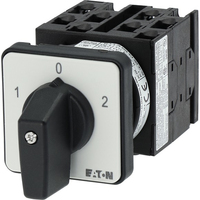 Eaton T0-4-8213/E electrical switch Toggle switch 4P Black, Metallic