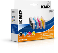 KMP B9V tintapatron 4 db Nagy (XL) kapacitású Fekete, Cián, Magenta, Sárga