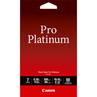 Canon Carta fotografica Pro Platinum PT-101 4x6" - 50 fogli