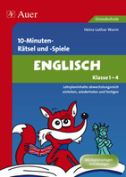 ISBN 10-Minuten-Rätsel und -Spiele Englisch Klasse 1-4
