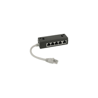 InLine 69935 network splitter Zwart