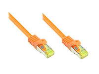 Kabelmeister SO-34603 Netzwerkkabel Orange 3 m Cat7 S/FTP (S-STP)