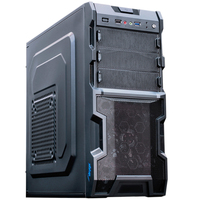 Akyga ' aky003bk"ATX PC di gomma per Gamer Nero Midi Tower Czarny