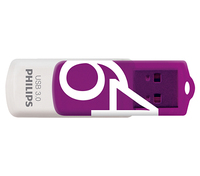 Philips FM64FD00B USB-Stick 64 GB USB Typ-A 3.2 Gen 1 (3.1 Gen 1) Violett, Weiß