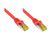 Kabelmeister SO-34604 Netzwerkkabel Rot 3 m Cat7 S/FTP (S-STP)