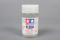 Tamiya X-20A acrylic paint Transparent Bottle 46 ml