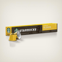 Starbucks Blonde Espresso Coffee capsule Light roast 10 pc(s)