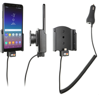 Brodit Active holder with cig-plug for Samsung Galaxy A8 (2018)