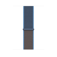 Apple MXMW2ZM/A smart wearable accessory Band Blue, Brown Nylon