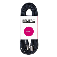 Bemero BLC1011-2000BK Audio-Kabel 20 m XLR (3-pin) Schwarz