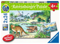 Ravensburger 05128 puzzel Legpuzzel 24 stuk(s) Dinosauriërs