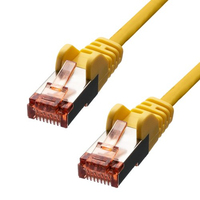 ProXtend V-6FUTP-005Y Netzwerkkabel Gelb 0,5 m Cat6 F/UTP (FTP)