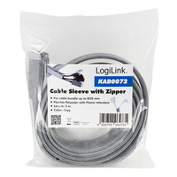 LogiLink KAB0072 manchon de câble Gris 3 cm