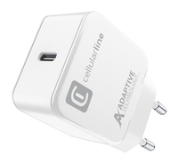 Cellularline USB-C Charger 15W Univerzális Fehér AC Beltéri