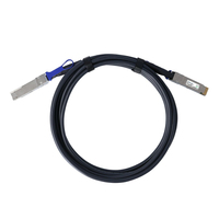 BlueOptics CAB-D-D-400G-1M-BL InfiniBand/fibre optic cable QSFP-DD Zwart