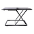 StarTech.com Standing Desk per Notebook - Convertitore Scrivania Regolabile in Altezza da 4,5 a 40cm - Postazione Smart Working Sit-Stand Ergonomica - Supporta fino a 8kg